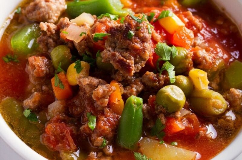 20 Best Ground Beef Soup Recipes