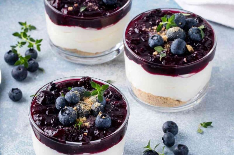 13 Easy No-Bake Blueberry Desserts