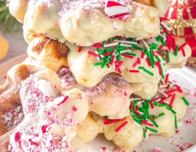 15 Festive Christmas Waffle Recipes